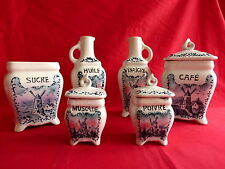 serie de pots à epices et