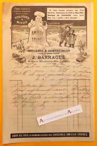 Amieux frères 1908 - frères, j