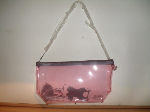 Sac rose transparent jean paul - jean,