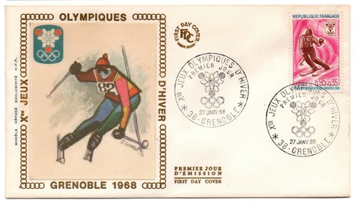 1968 fdc enveloppe 1er jour - 1er,
