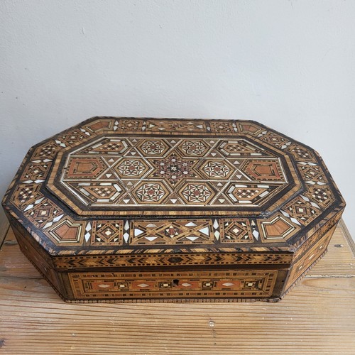Boîte coffret marqueterie - coffret, en