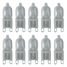 10 X Lampe Halogène À Douille G9 20W Claire 235Lm Blanc Chaud 2700K Dimmable