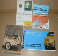 LOT DE 2 NOTICES D'ENTRETIEN