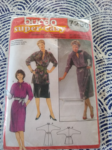 Patron burda robe haut - patron,