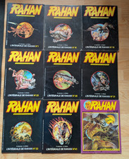 Lot RAHAN 9 ALBUMS Intégrale
