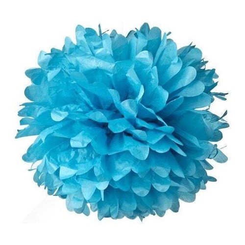 Pompon fleur papier soie - en,