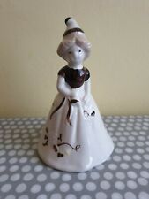 Vintage Porcelain Lady Bell