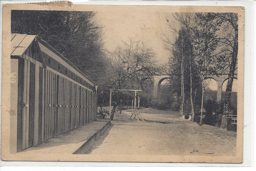 Vienne lusignan plage - cp,