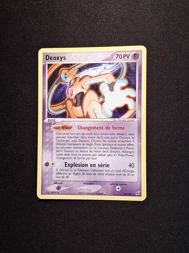 Deoxys 107 carte - ex,