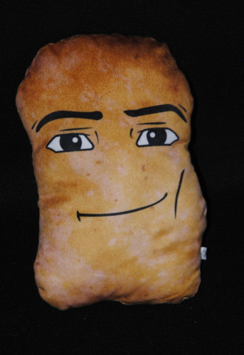 Peluche petit coussin chicken