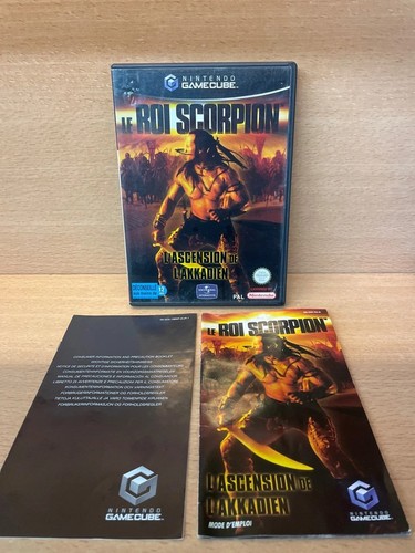Jeu gamecube roi - roi, scorpion