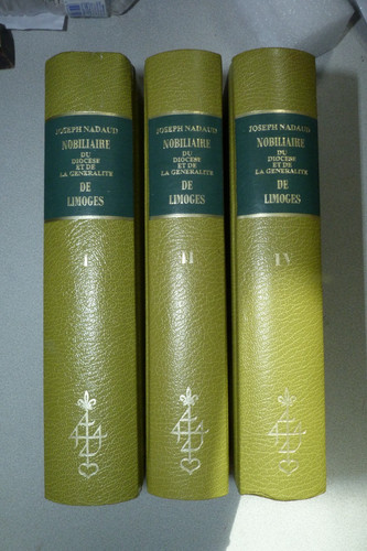 Nadaud nobiliaire du - nadaud,