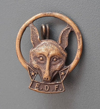 Insigne Scout EDF Eclaireurs de France Louveteaux 1920-1930 Scoutisme ORIGINAL