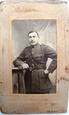 Officier 23° Régiment d'Infanterie Coloniale Vers 1920, vareuse drap moutarde