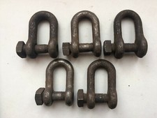 lot de 5 manilles droites