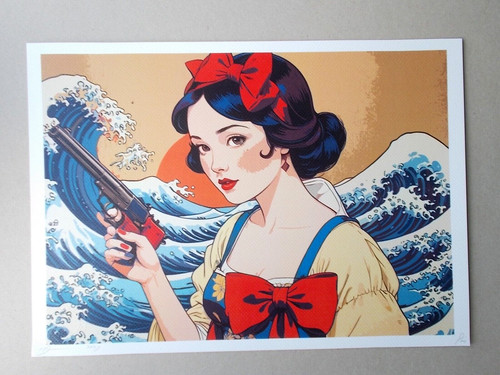 Death nyc original art - death,