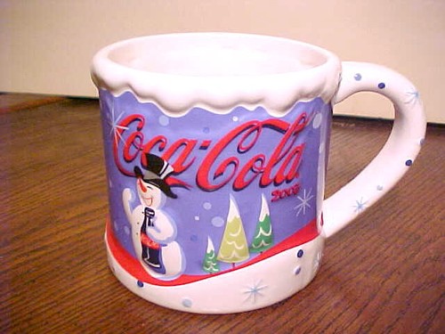 Rare 2003 coca cola - rare, snowman