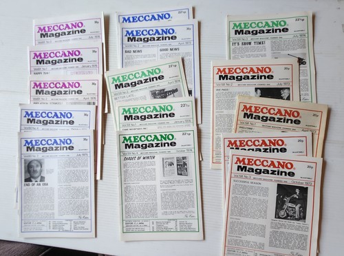 Meccano Magazines 1973 1974
