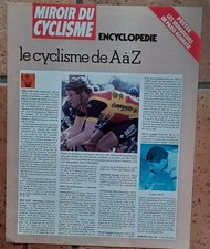 Encart Poster Encyclopédie MIROIR du CYCLISME N° 349 Paris-Roubaix - Avril 1984