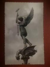 CPSM - 85 - SAINT-MICHEL-MONT-MERCURE - Statue de Saint Michel