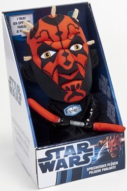 Peluche parlante darth maul - peluche,