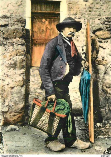 Carte postale folklore - folklore,
