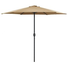 Parasol de Jardin et Mât en
