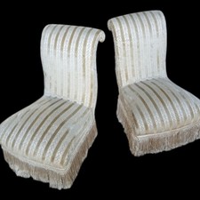 Paire de chauffeuses Napoléon