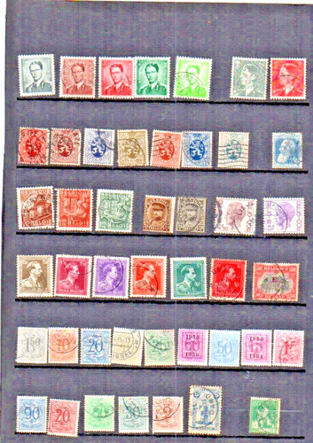 Belgique beau lot timbres - beau,