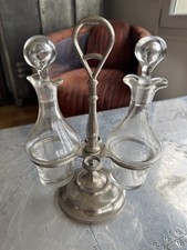 Ancien Huilier Vinaigrier En