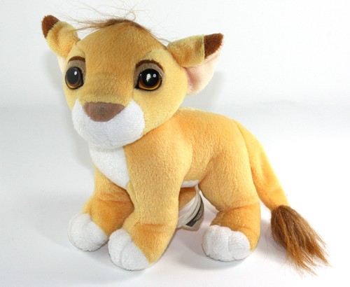 Peluche doudou simba roi lion - doudou,