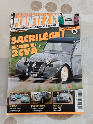 Magazine planète 87 - cv, n°