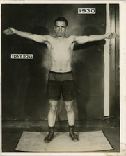 Tony Ross Vintage silver print,Nom: Tony Ross Alias: Italien Bearcat Nom d