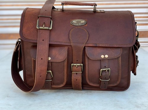 Sac besace vintage cuir - sac, en