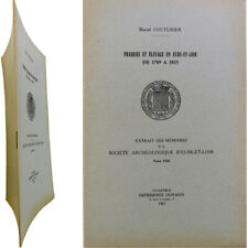 Prairies et élevage en Eure et Loir 1789 à 1815 Marcel Couturier agriculture