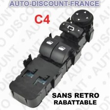 Platine commande interrupteur lève vitre pour CITROEN C4 phase 1,  6554HE 