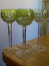 SAINT LOUIS 4 ANCIENS VERRES