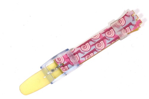 Bracelet montre swatch rose - montre,