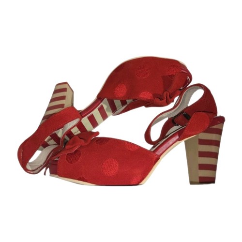 Lola ramona angie - red, suede