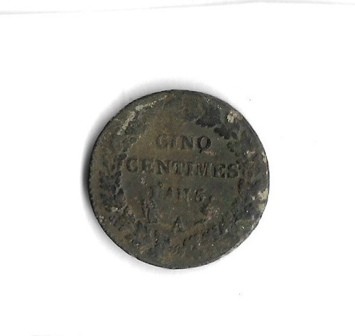 Pièce centimes dupré an - pièce, l'an