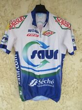 Maillot cycliste SAUR SOJASUN 2012 vintage BIORACER cycling shirt jersey 2 S