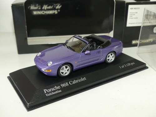 Porsche 968 cabriolet - cabriolet, violet
