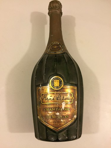 Champagne rené lalou - lalou, 1973