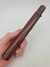 Rau Kiseru étui pipe japonaise traditionnelle ancien en bois RARE !