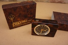 BRIQUET RÉVEIL MAXIM 2000 (BOITE D'ORIGINE) VINTAGE DÉCO LOFT