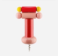 Collection Alessi Twergi Tire-Bouchon Pink Design Ettore Sottsass New en Boite