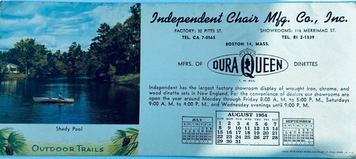 Vintage advertising card - advertising,