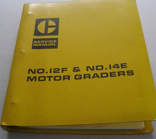 Notice niveleuse caterpillar - niveleuse,