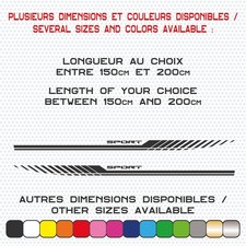 Bande SPORT bas de caisse