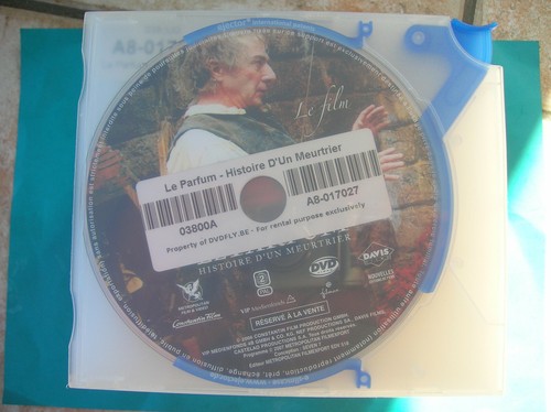 Dvd boitier slim - boitier, parfum